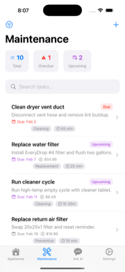 AI-Powered Maintenance Scheduling